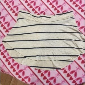 JournieLove yellow and blue striped ballet skirt!